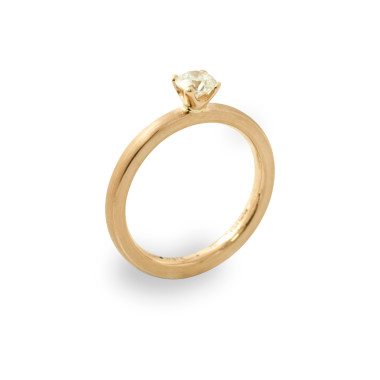         Gelbgold, Ringe, Schmuckwerk Alpen Solitärring