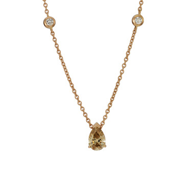         Rotgold, Halsschmuck, Hans D. Krieger Fancy Shapes Halskette