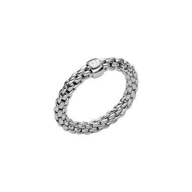         Weißgold, Ringe, FOPE Essentials Flex'it Ring