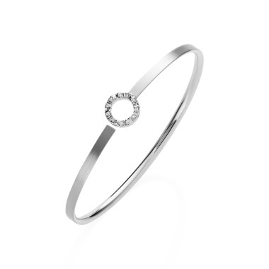 Armschmuck, Weißgold, Schmuckwerk Armspange Alpen