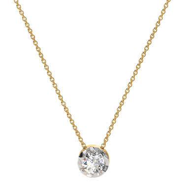 Halsschmuck, Gelbgold, Schmuckwerk Halskette 