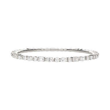         Weißgold, Armschmuck, Demeglio Tennisarmband