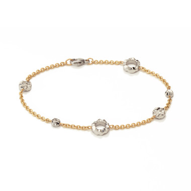 Armschmuck, Platin, Schmuckwerk Alpen Armband