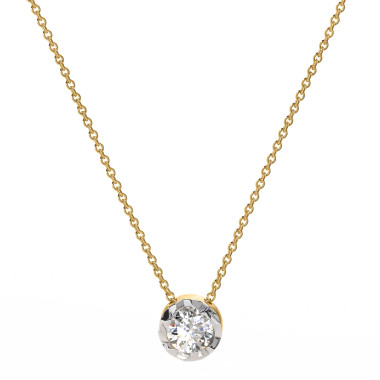 Halsschmuck, Gelbgold, Schmuckwerk Halskette 