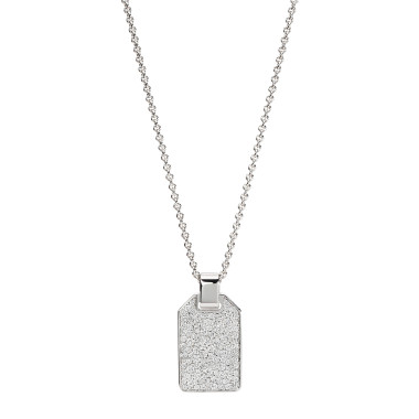 Halsschmuck, Platin, Schmuckwerk Halskette Meine Welt