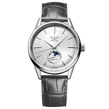 Automatik, Herrenuhr, Longines FLAGSHIP HERITAGE MOONPHASE