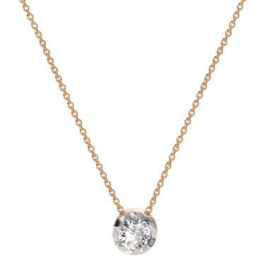 Halsschmuck, Rotgold, Schmuckwerk Halskette 