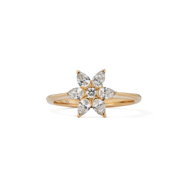         Rotgold, Ringe, Hans D. Krieger Stars Ring