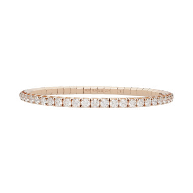         Roségold, Armschmuck, Demeglio Tennisarmband