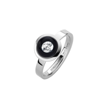 Ringe, Platin, Schmuckwerk Glasklar Ring