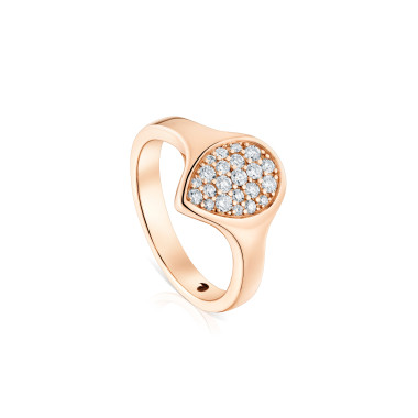 Ringe, Roségold, Cervera Barcelona Secret Ring