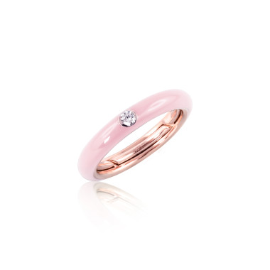 Ringe, Roségold, Adolfo Courrier Confetto Ring