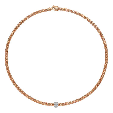         Roségold, Halsschmuck, FOPE Solo Collier