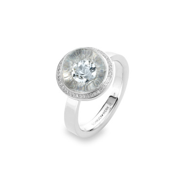         Platin, Ringe, Schmuckwerk Glasklar Ring