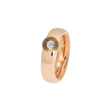         Rotgold, Ringe, Schmuckwerk Glasklar Ring
