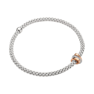 Armschmuck, Weißgold, FOPE Prima Flex'it Armband