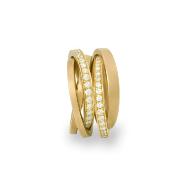 Ringe, Gelbgold, Schmuckwerk Saturn Ring