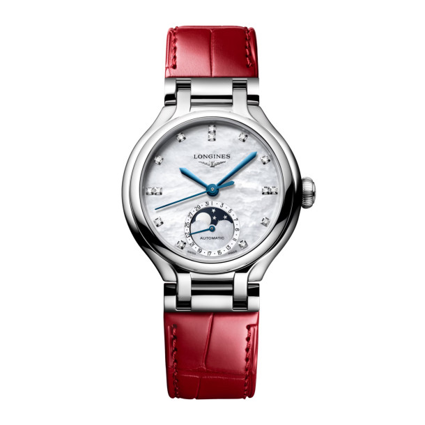         Damenuhr, Automatik, Longines LONGINES PRIMALUNA MOONPHASE