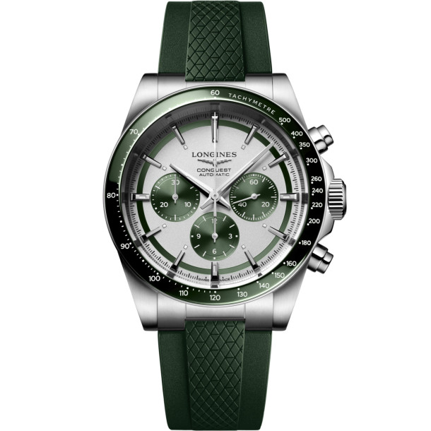         Herrenuhr, Automatik, Longines CONQUEST CHRONOGRAPH