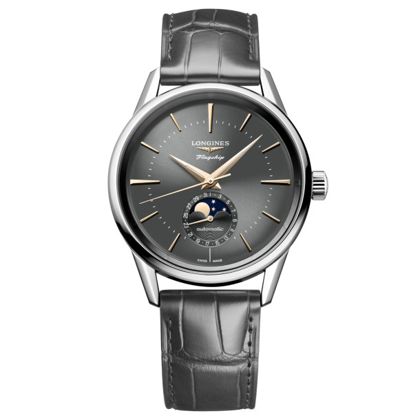         Herrenuhr, Automatik, Longines FLAGSHIP HERITAGE MOONPHASE