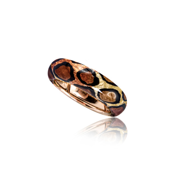         Roségold, Ringe, Adolfo Courrier Singles Jungle Ring