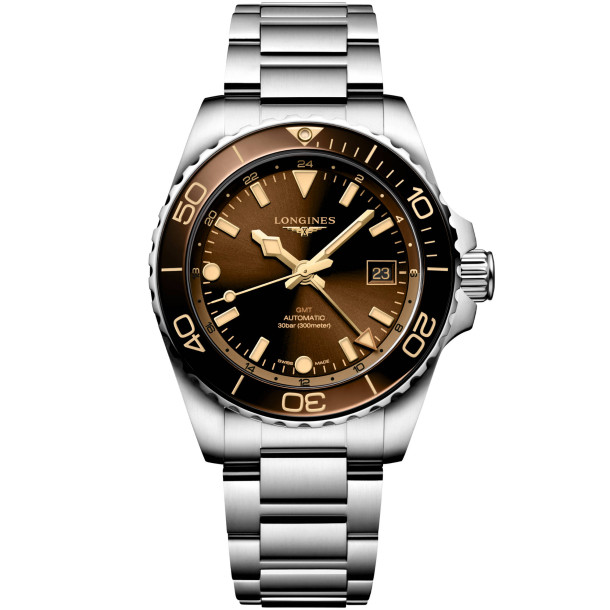         Herrenuhr, Automatik, Longines HYDROCONQUEST GMT