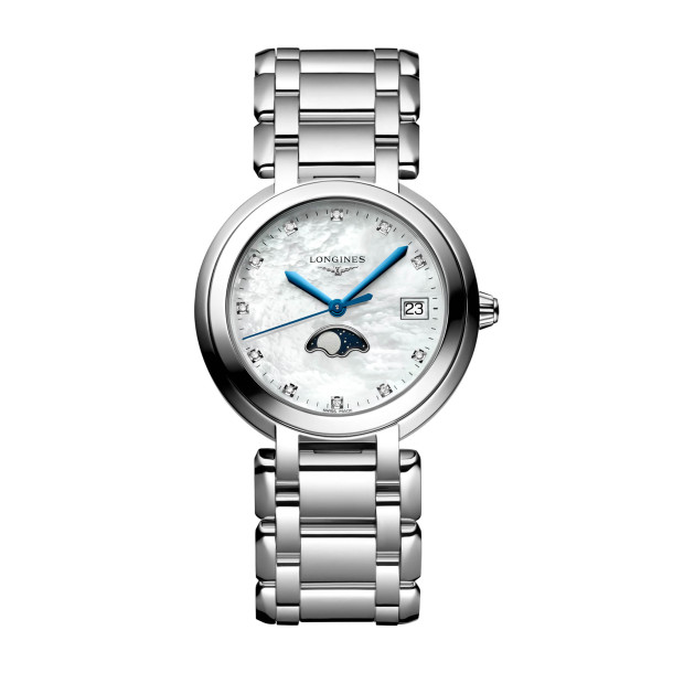        Damenuhr, Quarzwerk, Longines LONGINES PRIMALUNA MOONPHASE