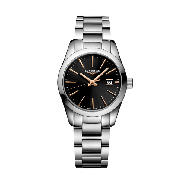         Damenuhr, Quarzwerk, Longines CONQUEST CLASSIC