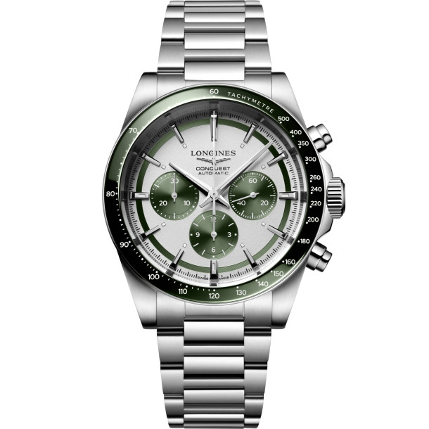         Herrenuhr, Automatik, Longines CONQUEST CHRONOGRAPH