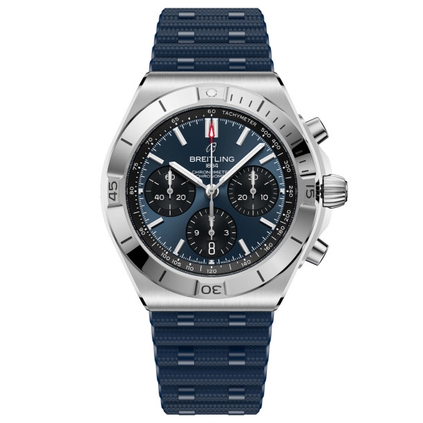         Damen- und Herrenuhr, Automatik, Breitling Chronomat B01 42