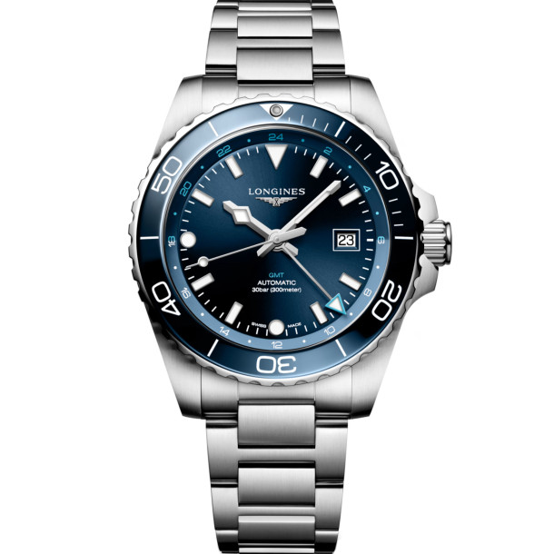         Herrenuhr, Automatik, Longines HYDROCONQUEST GMT