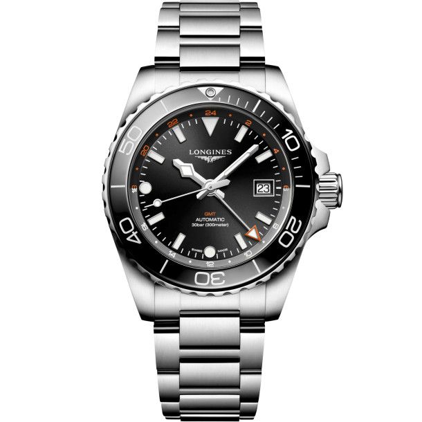         Herrenuhr, Automatik, Longines HYDROCONQUEST GMT