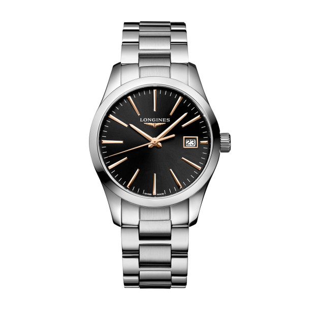         Damenuhr, Quarzwerk, Longines CONQUEST CLASSIC