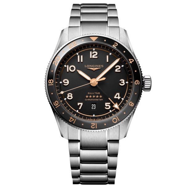         Herrenuhr, Automatik, Longines LONGINES SPIRIT ZULU TIME