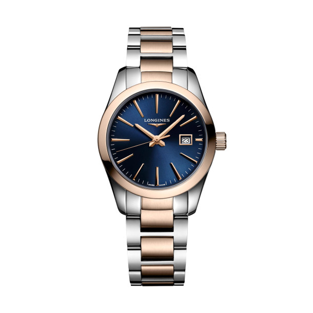         Damenuhr, Quarzwerk, Longines CONQUEST CLASSIC