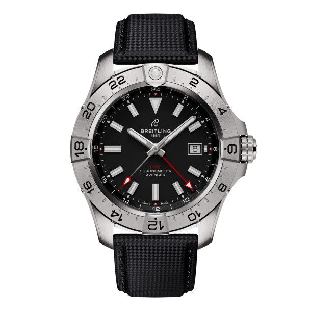         Herrenuhr, Automatik, Breitling Avenger Automatic GMT 44