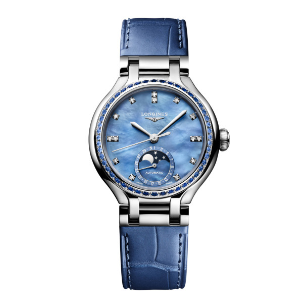         Damenuhr, Automatik, Longines LONGINES PRIMALUNA MOONPHASE