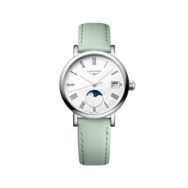         Damenuhr, Quarzwerk, Longines LONGINES ELEGANT COLLECTION MOONPHASE