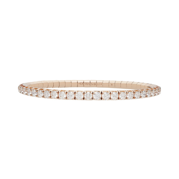         Roségold, Armschmuck, Demeglio Tennisarmband