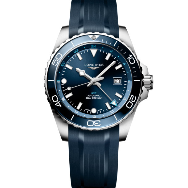        Herrenuhr, Automatik, Longines HYDROCONQUEST GMT