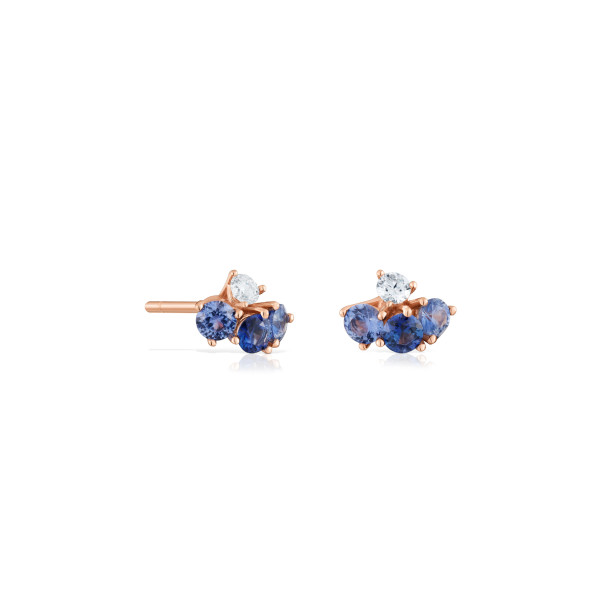         Roségold, Ohrringe, Cervera Barcelona Bouquet Ohrstecker