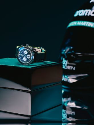 08 Breiting-Navitimer-B01-Chronograph-43-Aston-Martin-Aramco-Formula-OneTM-Team Helmet-Lance-Stroll RGB